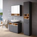 Meuble sous vasque simple Beatrice 34839 Anthracite