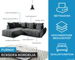 Ecksofa Kordelia Grau