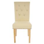 Esszimmerstuhl Chesterfield Il (2er-Set) Beige - Braun