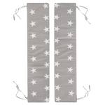 Bankkissen 2er Set Little Stars Grau - Textil - 90 x 3 x 18 cm