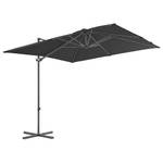 Parasol en porte-à-faux Anthracite - 250 x 247 x 250 cm