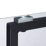 Table d’appoint Verre Métal diff couleur Noir - Verre - Métal - 25 x 60 x 45 cm