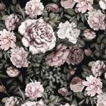 Fototapete Pfingst­rosen Muster - rosa 225 x 250 x 225 cm