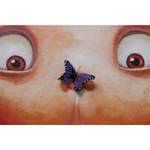 Boy Touched with Bild Butterflies