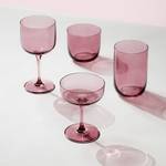 Trinkgläser-Set Like Glass 4-teilig Pink - Glas - 1 x 1 x 1 cm