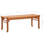 Bank 47290 Braun - Massivholz - Holzart/Dekor - 44 x 45 x 120 cm