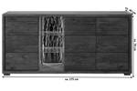 Sideboard Kommode KATI Braun - Massivholz - Holzart/Dekor - 175 x 78 x 40 cm
