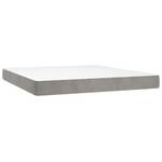 Boxspringbett 3017268-21 Hellgrau - Breite: 180 cm