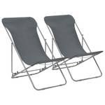 Chaise de plage Gris