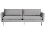 3-Sitzer Sofa VINTERBRO Schwarz - Grau - Textil - 220 x 86 x 84 cm