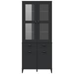 Highboard DE6094 Schwarz