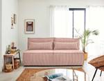 3-Sitzer Sofa KIARA Pink