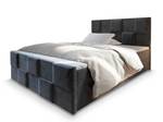 Boxspringbett MONA Grau - Breite: 180 cm