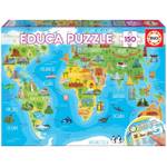 150 Teile Puzzle Weltkarte