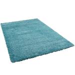 Hochflor Langflor Shaggy Teppich Luxury Türkis - 160 x 230 cm