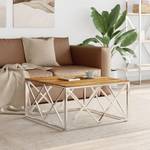 Couchtisch D215 Beige - Silber