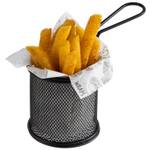 APS Servierkorb Snackholder Schwarz - 9 x 13 x 19 cm