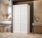 ARMOIRE À PORTES COULISSANTES ZALUZJA Largeur : 100 cm - Argenté