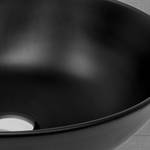 Vasque Ø 40x145 cm Noir Noir - Céramique - Métal - 40 x 15 x 40 cm