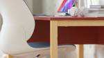 Schreibtisch Holz&MDF 120x60 rouge Rot