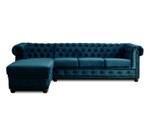 Ecksofa WILLIAM Petrol