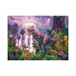 Puzzle Land der Dinosaurier 200 Teile Papier - 25 x 5 x 35 cm