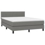 Boxspringbett 3017287-19 Dunkelgrau - 144 x 193 cm