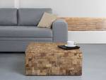 Couchtisch GAMBO Braun - Massivholz - 80 x 33 x 80 cm