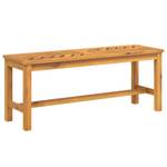 Gartenbank 3028126 Braun - Massivholz - Holzart/Dekor - 110 x 45 x 35 cm