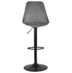 Tabouret De Bar MIKE Noir - Gris