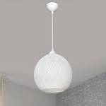 Suspension Lisburn E27 blanc Blanc