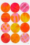 Tableau sun shine circle 60 x 90 cm - Verre