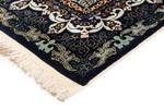 Tapis Ghom XII Bleu - Textile - 135 x 1 x 211 cm