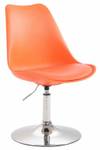 4er Set Esszimmerstühle Maverick C Orange - Silber