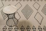 Handweb-Teppich Belmont Beige - 80 x 150 cm