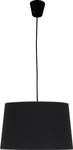 Lampe à suspension MAJA Noir - Métal - Textile - 45 x 120 x 45 cm