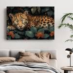 Bild Dschungel Tiere X 90 x 60 cm