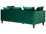 3-Sitzer Sofa FENSTAD Smaragdgrün - Grün - Eiche Dunkel