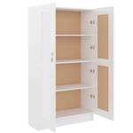 Bücherschrank 3004116-2 Hochglanz Weiß - Höhe: 150 cm