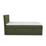 Boxspringbett Moody Khaki - Breite: 160 cm