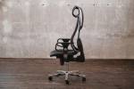 Chaise de bureau FINO Gris - Textile - 48 x 120 x 44 cm