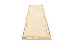 Tapis de passage Darya CCCLXXXVII Beige - Textile - 81 x 1 x 300 cm