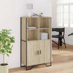 Highboard DE1363 Braun - Holzwerkstoff - 36 x 138 x 80 cm