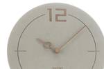 Horloge murale design THE GREY. Gris - Bois manufacturé - 29 x 29 x 1 cm