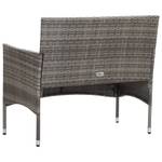 Garten-Lounge-Set (4-teilig) 3002315 Grau