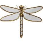 Wandschmuck Dragonfly Mirror 71 x 58 x 6 cm