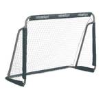 Cage de foot en lot de 2 Gris - Blanc - Métal - Textile - 150 x 110 x 75 cm