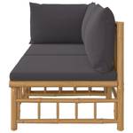 Garten-Lounge-Set 3028342-4 (2-teilig) Dunkelgrau