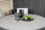 Gartenset Parma 7-teilig Grau - Holz teilmassiv - 140 x 73 x 140 cm