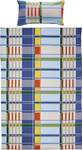 Bettwäsche 44338 2-teilig Blau - Textil - 155 x 1 x 200 cm